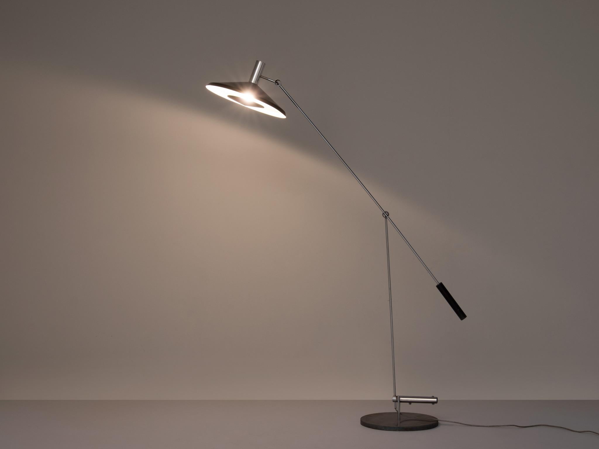 Mid-Century Modern Rico & Rosemarie Baltensweiler Floor Lamp