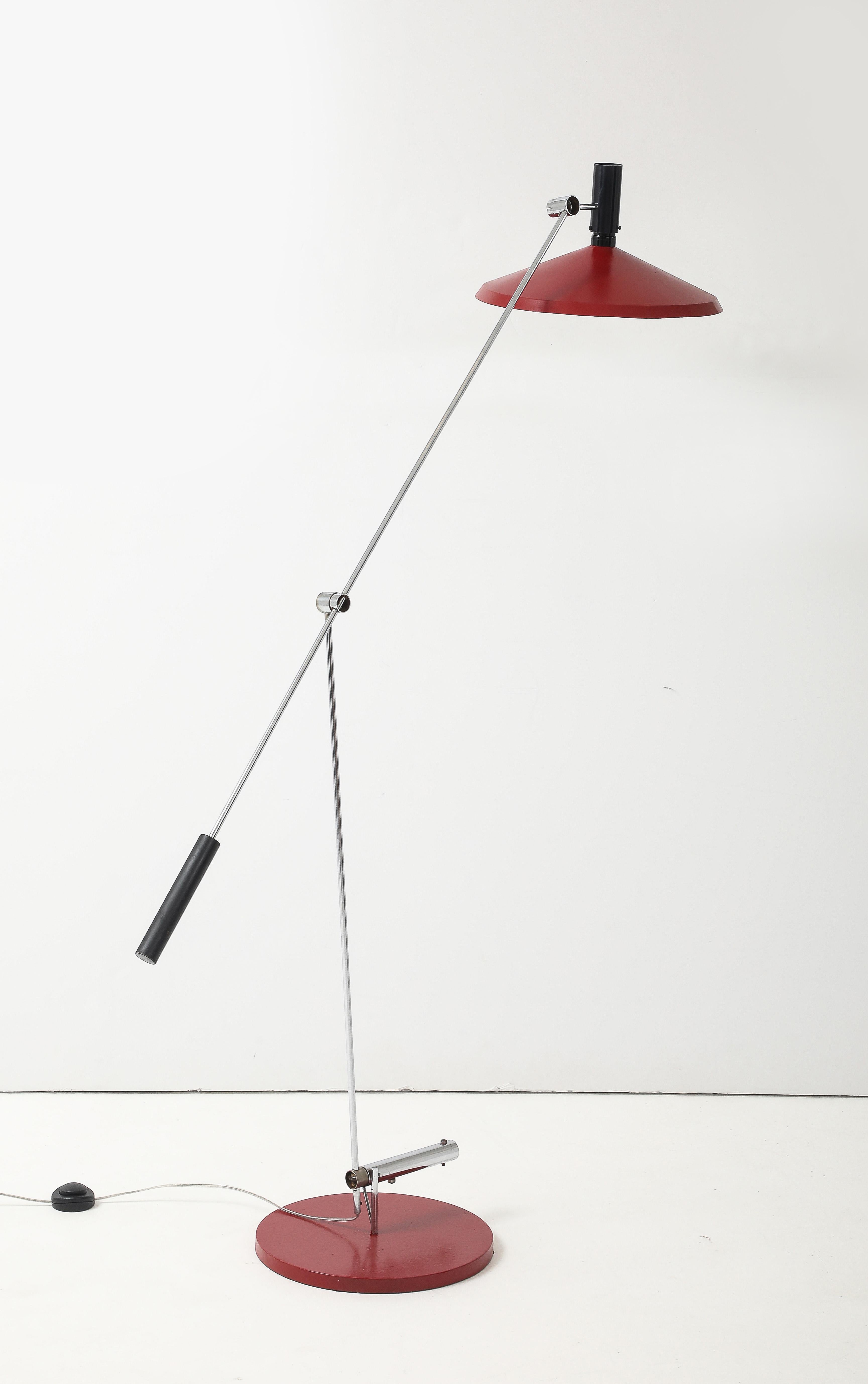 Rico & Rosemarie Baltensweiler Floor Lamp Model 600 For Sale 8
