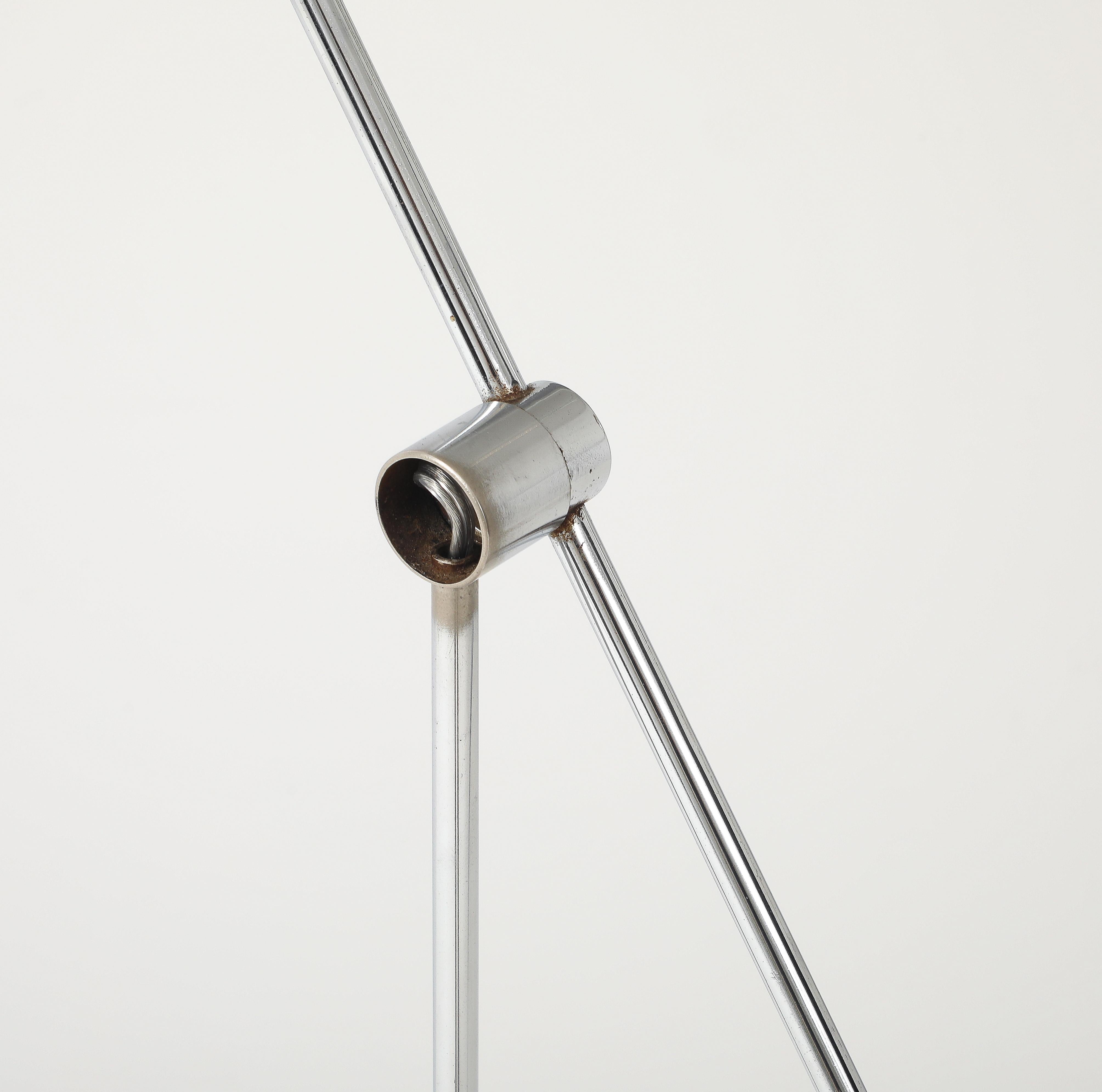 Mid-Century Modern Rico & Rosemarie Baltensweiler Floor Lamp Model 600 For Sale