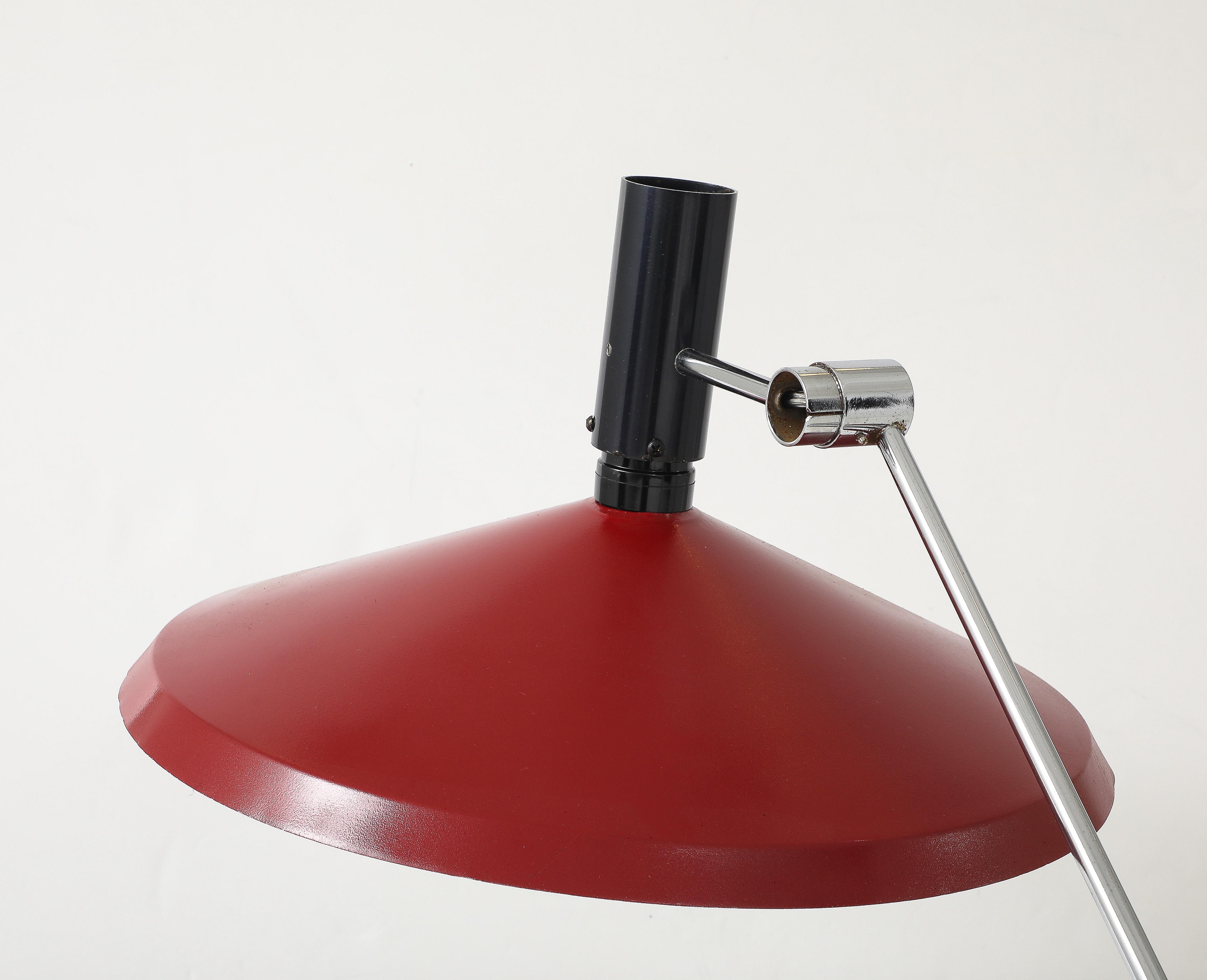 Mid-20th Century Rico & Rosemarie Baltensweiler Floor Lamp Model 600 For Sale