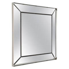Ricochet Mirror in Polished Nickel by Powell & Bonnell