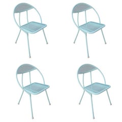 Rid-Jid Steel Outdoor/Patio Dining Set with Four Chairs