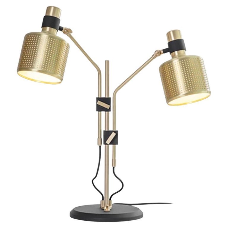 Riddle Double Table Lamp by Bert Frank For Sale at 1stDibs