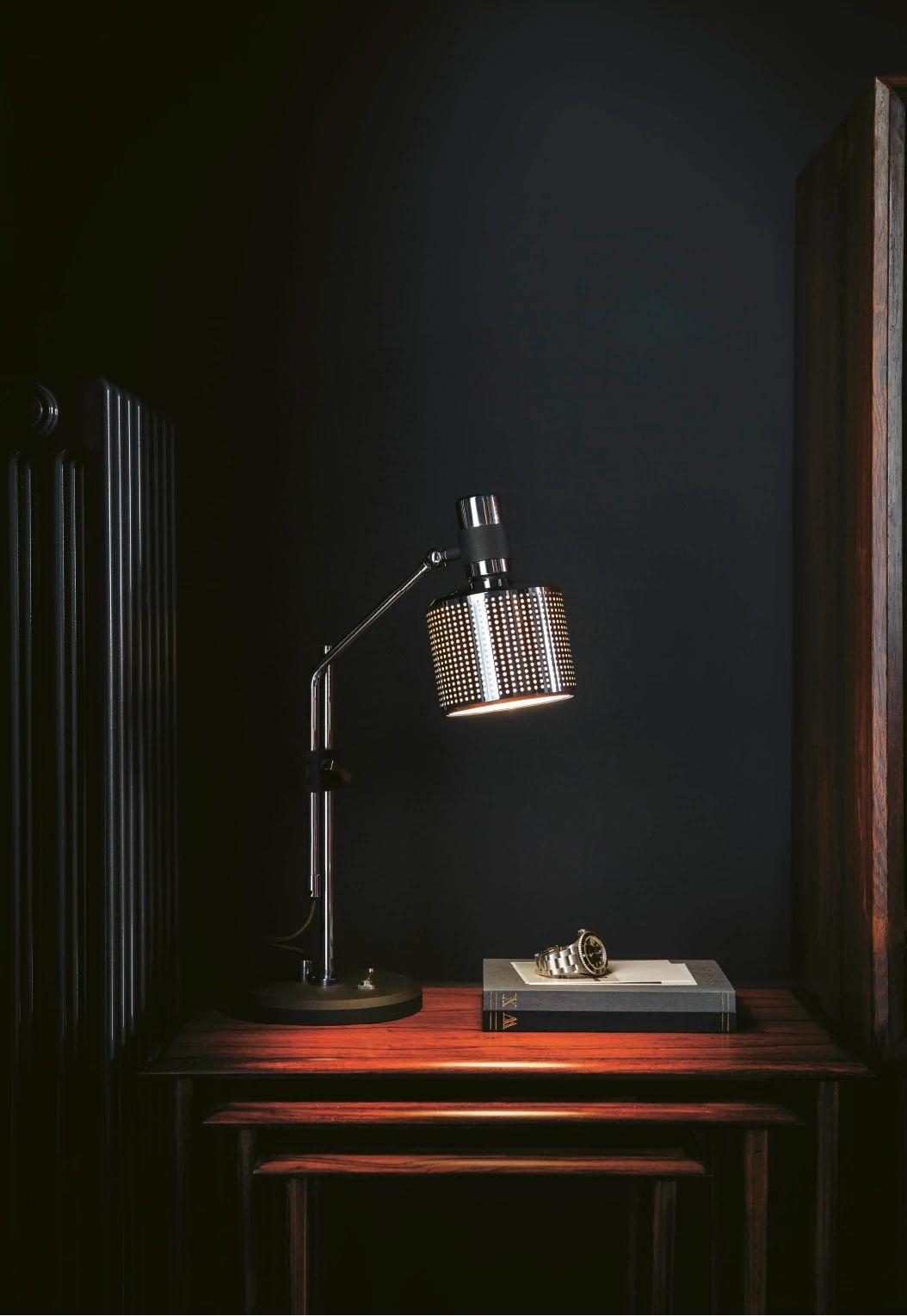 Modern Riddle Table Lamp by Bert Frank For Sale