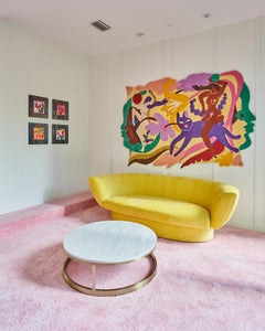 Ride That Rhythm New Zealand Wool Unique Tapestry Rug By Miranda Makaroff