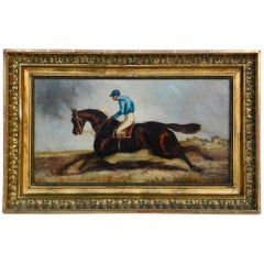 Rider on Horseback, Dated 1854