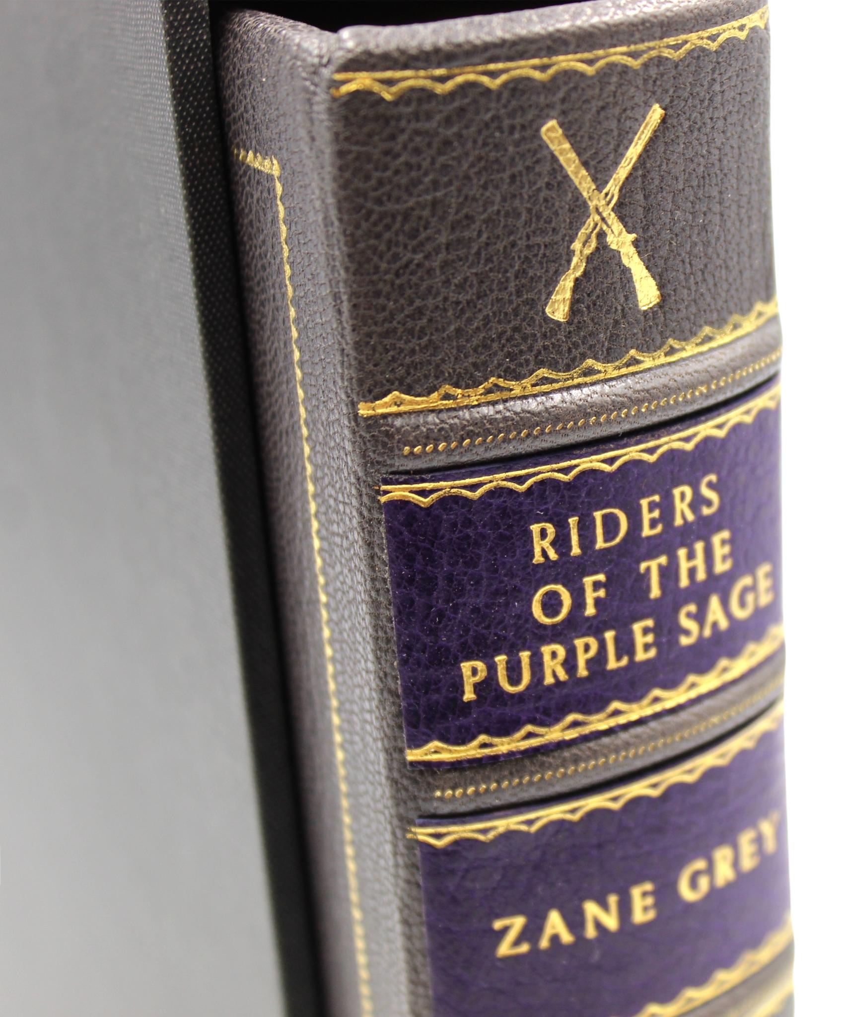 Riders of the Purple Sage by Zane Grey, Grosset & Dunlap Edition, Circa 1940 For Sale 4