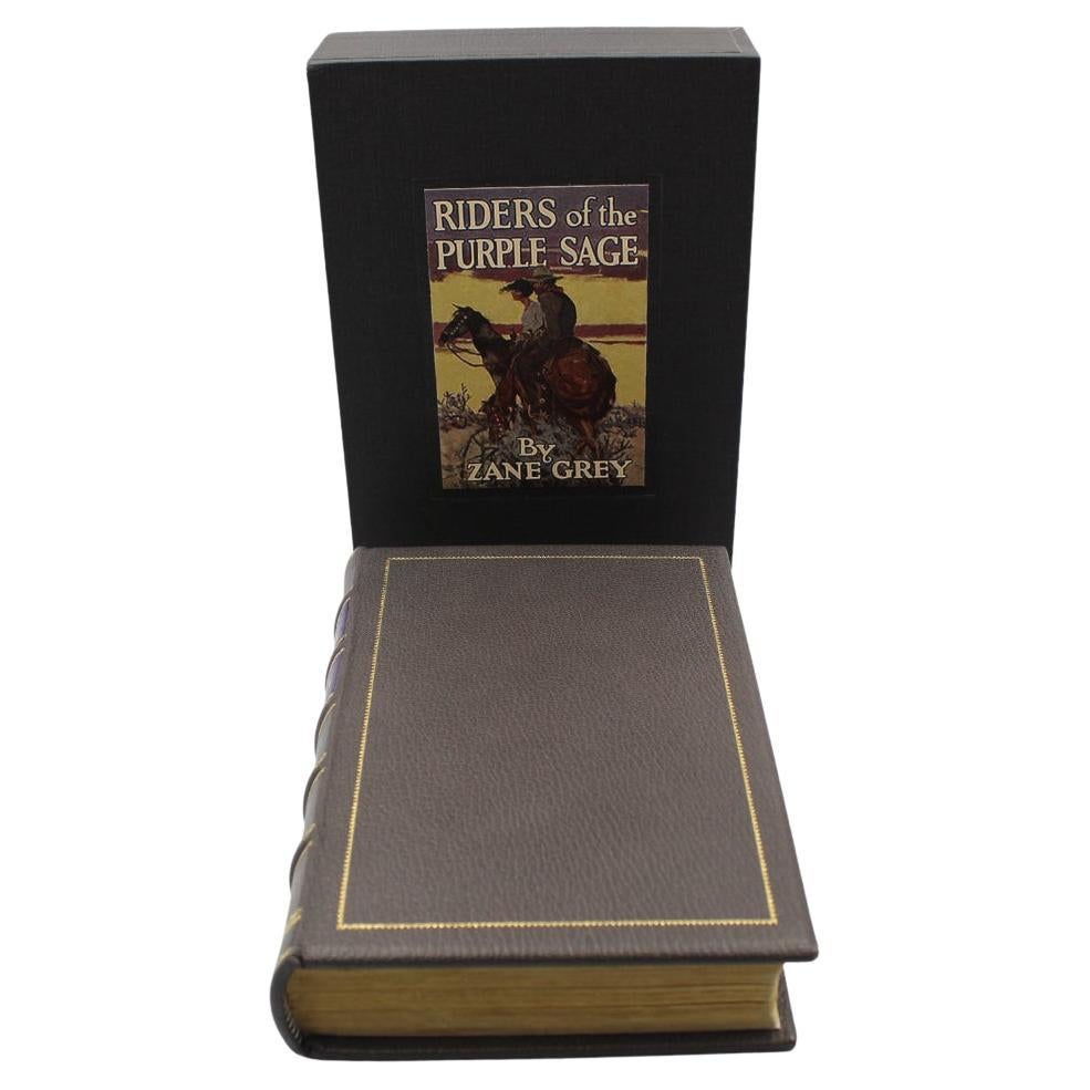Riders of the Purple Sage by Zane Grey, Grosset & Dunlap Edition, Circa 1940 For Sale