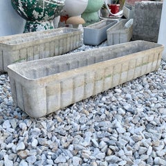 Ridged Trough Planters by Willy Guhl