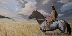 Intruder of The Four Winds, Painting, Oil on Canvas