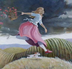 Run Rosie, Run!, Painting, Oil on Canvas