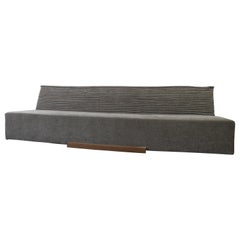 'Ridges', Modern Velour Sofa for Tangibility and Visual Joy