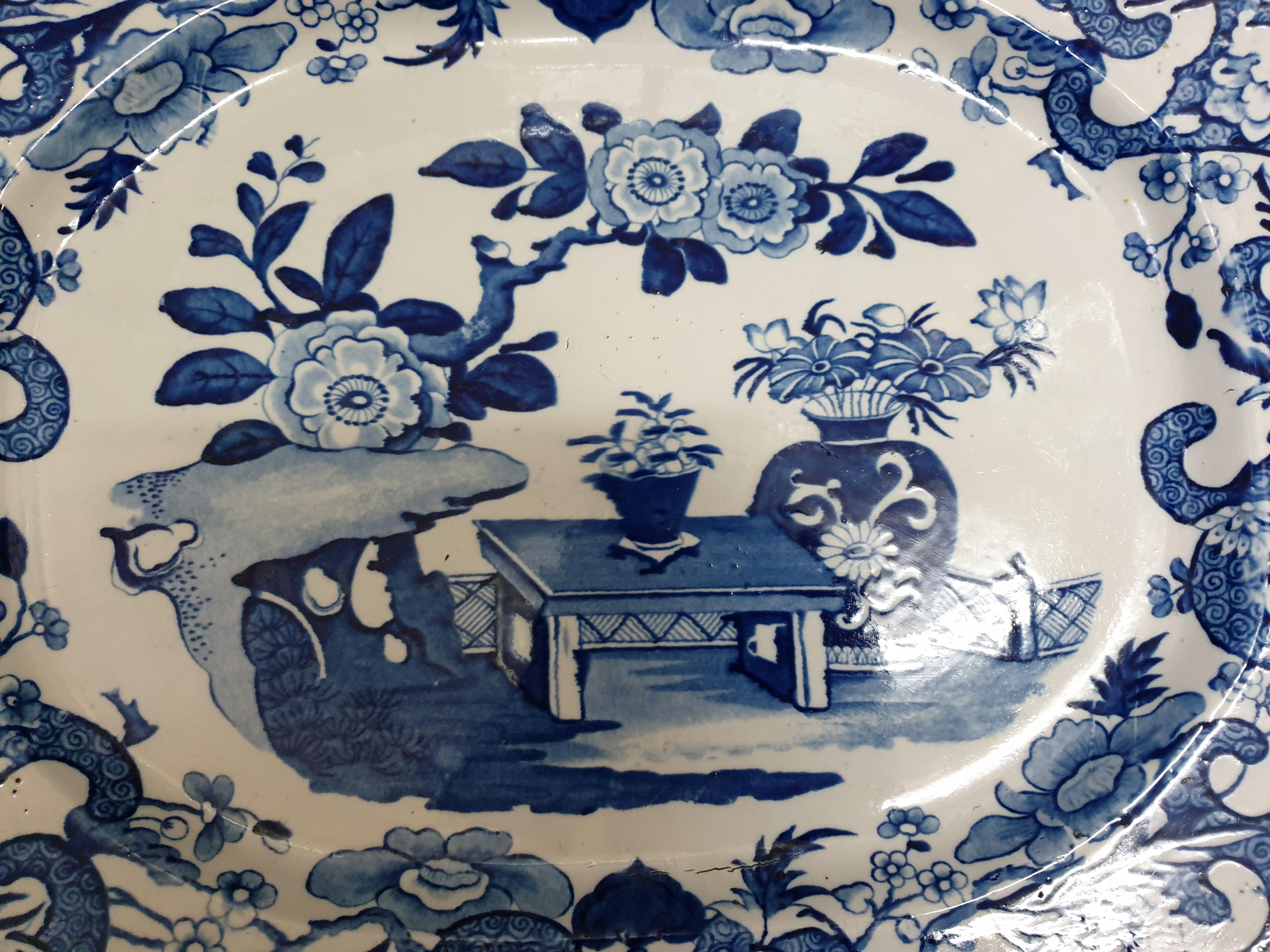 A Ridgeway Ironstone elegant table Platter ideal for serving up meats for any celebratory gatherings. In 1820s John and William Ridgeway started their own crafting of Ironstone Serving Ware. A beautiful platter made in Staffordshire Stoke - on
