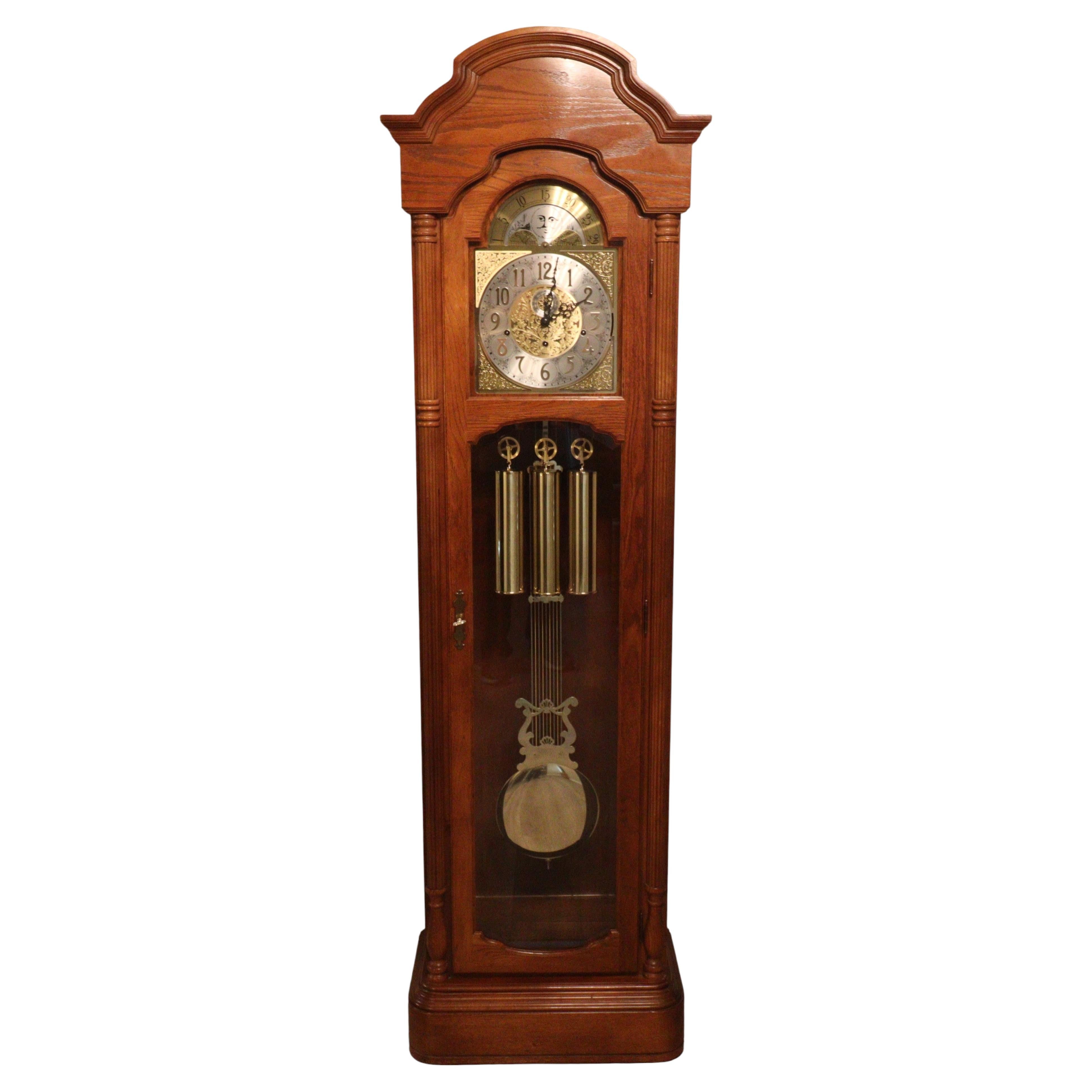How do I get my grandfather clock to chime correctly?