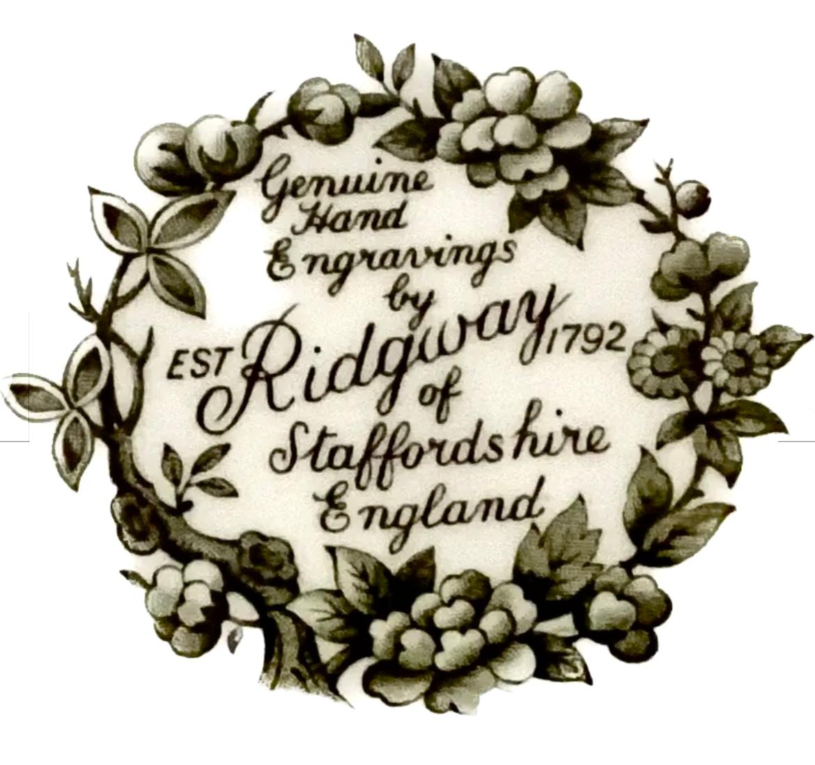 20th Century Ridgeway  Staffordshire England 