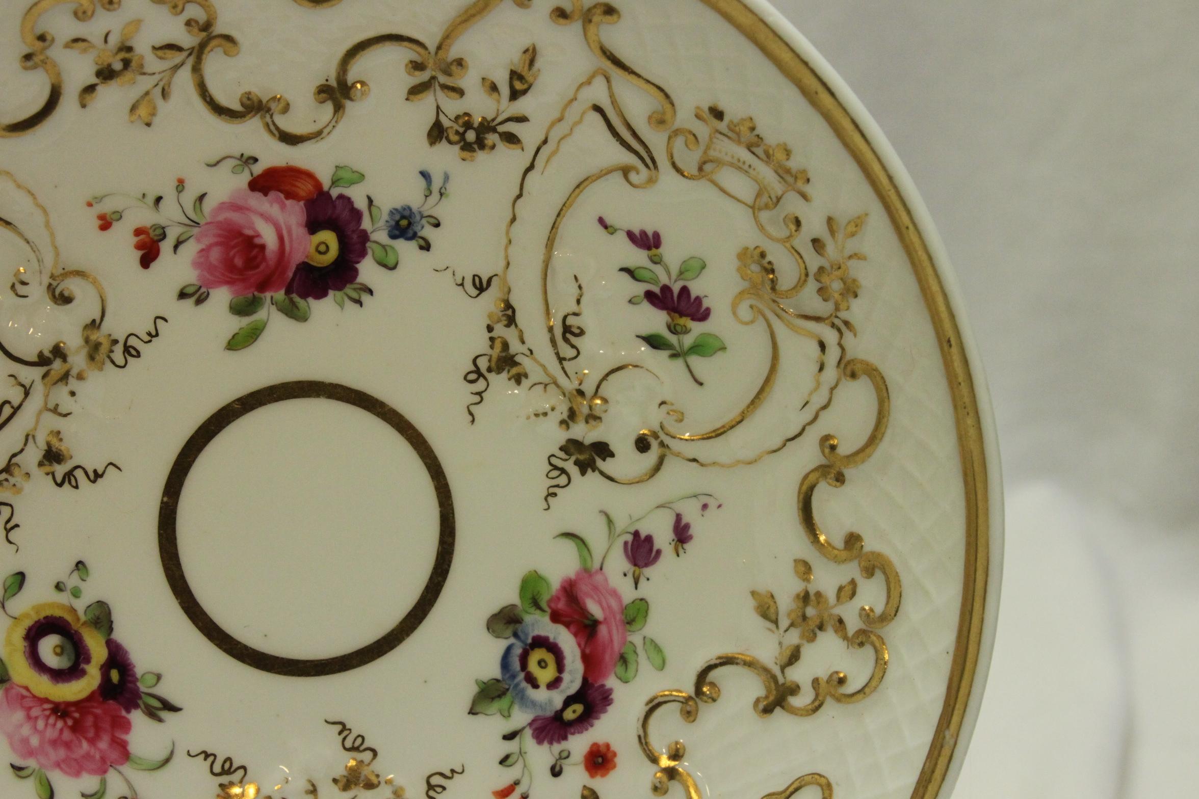 Ridgway Hand Painted and Gilded Trio In Good Condition For Sale In East Geelong, VIC