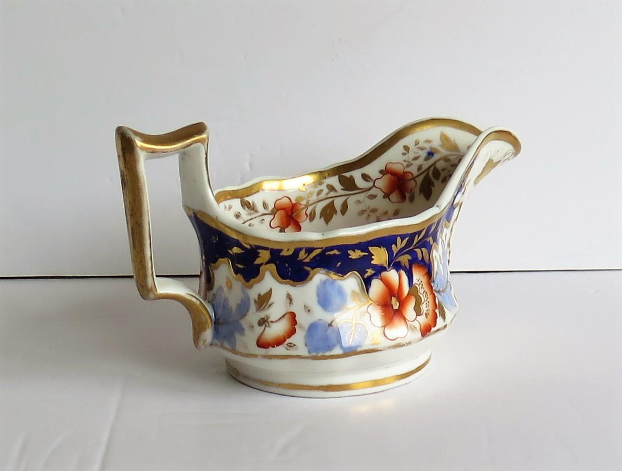 Ridgway-Porzellan Milchkrug oder Milchkännchen- oder Milchkännchenmuster 2/1005, Regency-Periode, um 1825 im Angebot 4