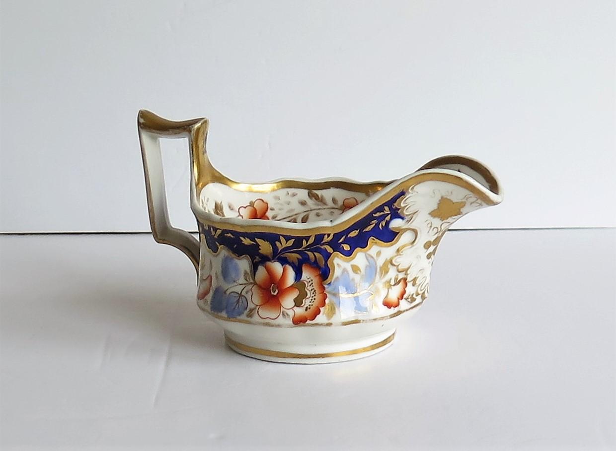 Ridgway Porcelain Milk Jug or Creamer Pattern 2/1005, Regency Period, circa 1825 For Sale 2