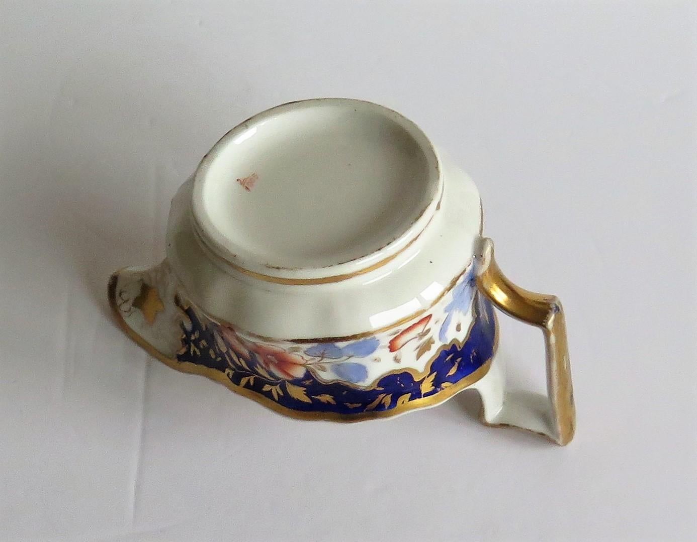 Ridgway-Porzellan Milchkrug oder Milchkännchen- oder Milchkännchenmuster 2/1005, Regency-Periode, um 1825 im Angebot 9