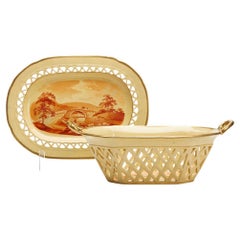 Cesta y Soporte Ridgway Rare Early Drabware