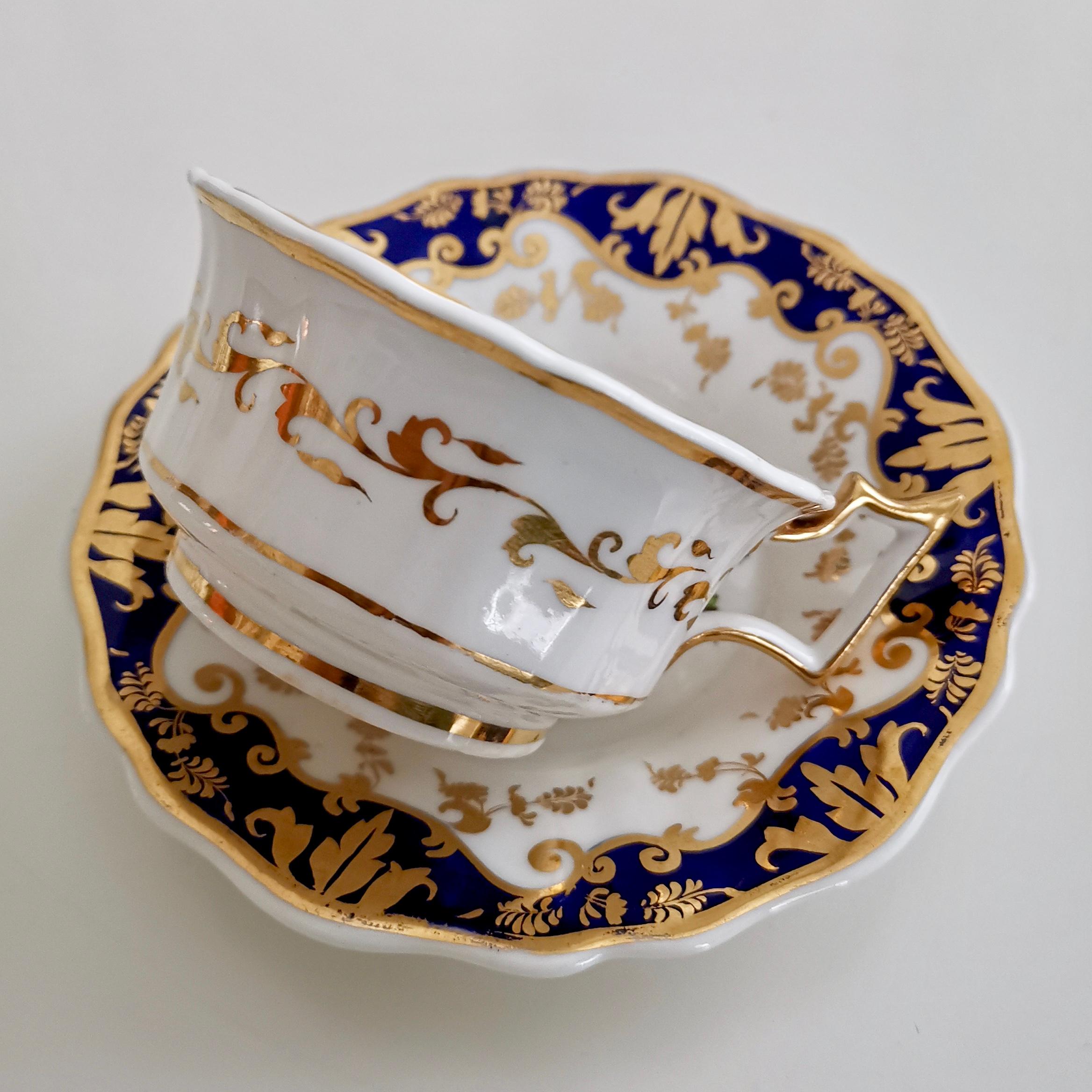 Hand-Painted Ridgway Teacup, Pattern 2/1063, 1820-1825 '4'