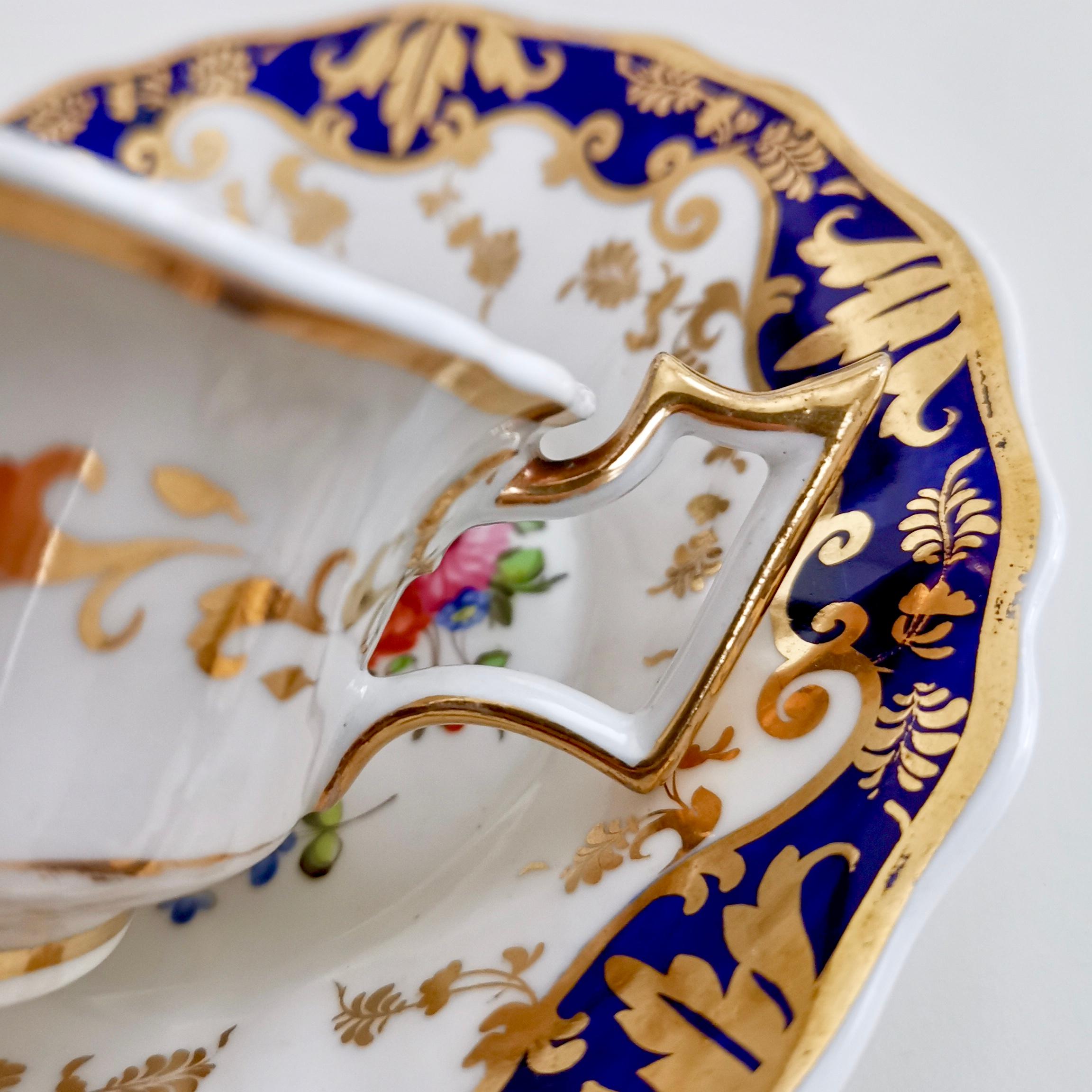Ridgway Teacup, Pattern 2/1063, 1820-1825 '4' In Good Condition In London, GB