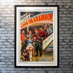 Ridin' On A Rainbow, Unframed Poster, 1941