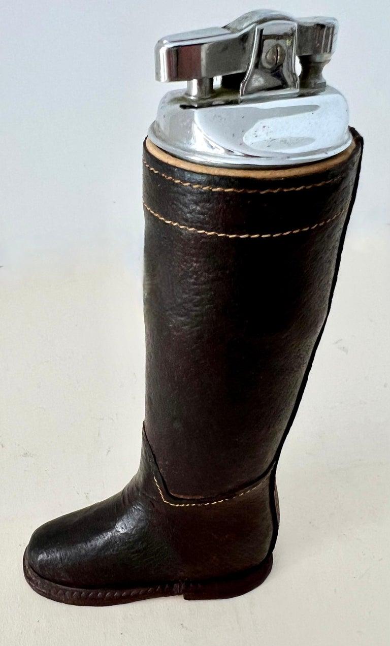 vintage cowboy boot lighter