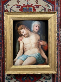 The Lamentation of Christ, 16th Century Oil Old Master