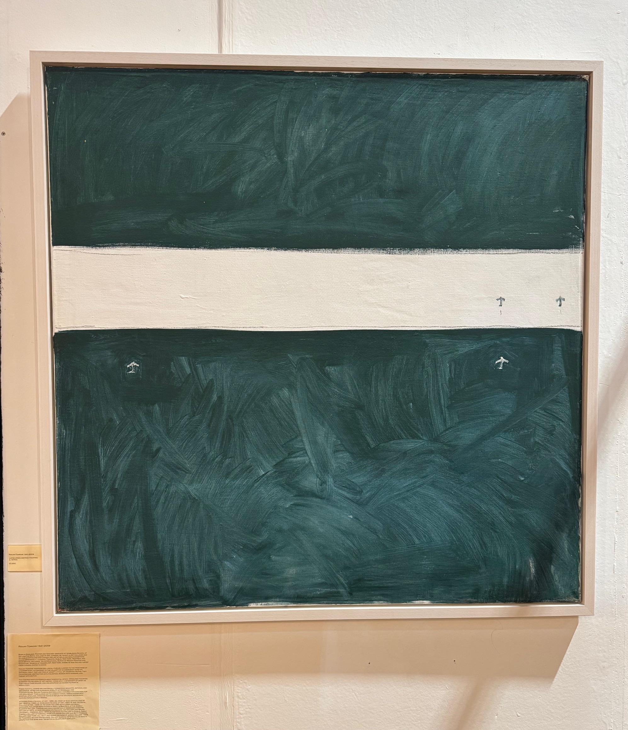 Riduan Tompkins Large Framed Abstract painting on canvas 1977 (Moderne der Mitte des Jahrhunderts) im Angebot