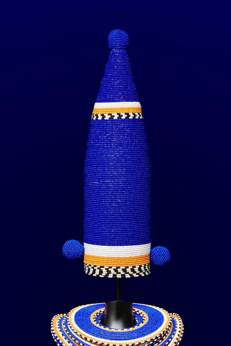Masai Totem - Sculpture by Rien Bekkers
