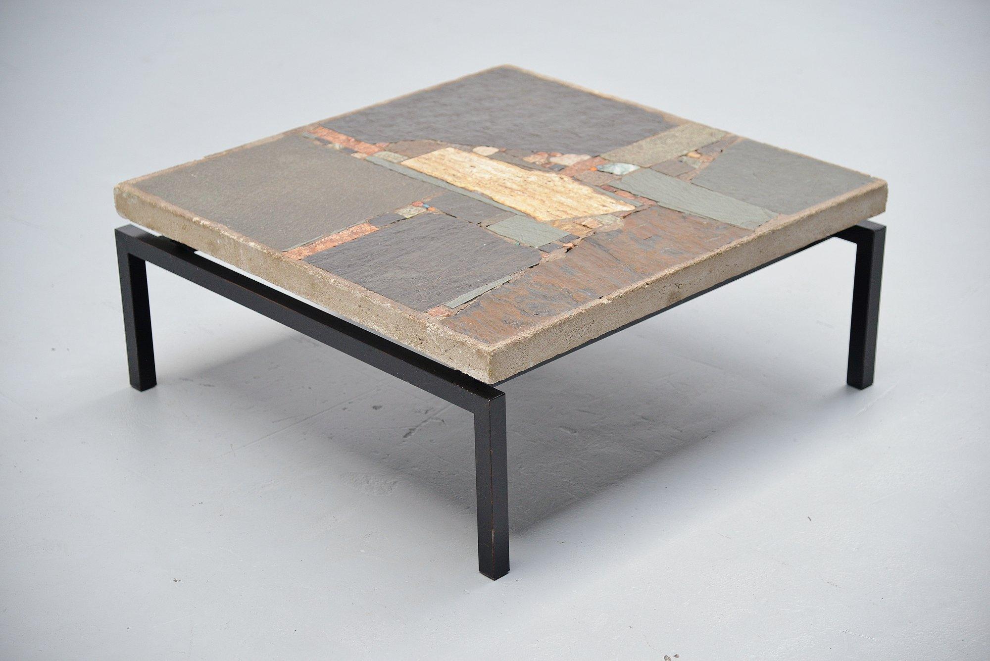 abstract art coffee table