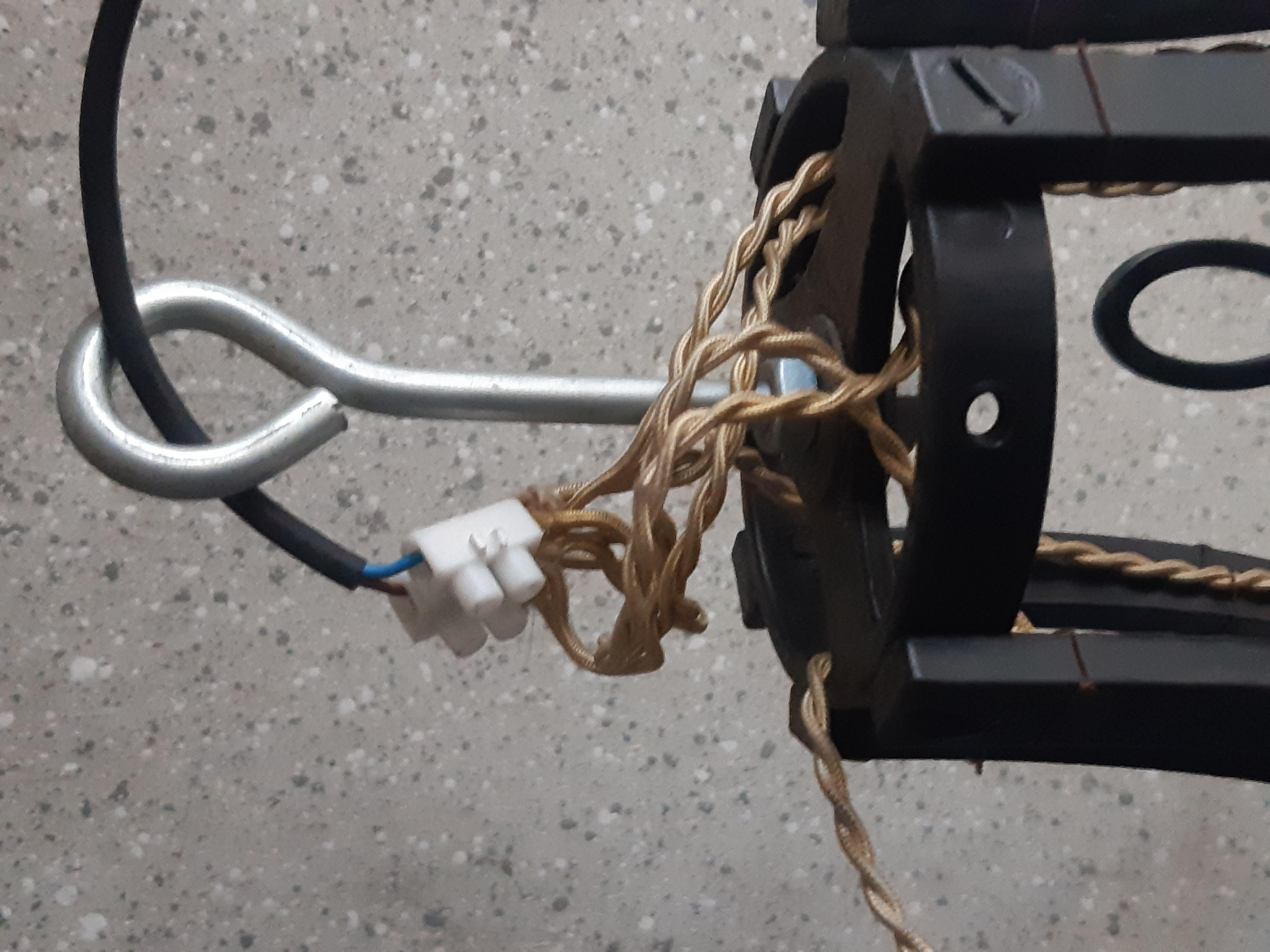 Riesiger Kronleuchter Schmiedeeisen Art Déco um 1935/-40, Höhe 168cm! in vendita 5