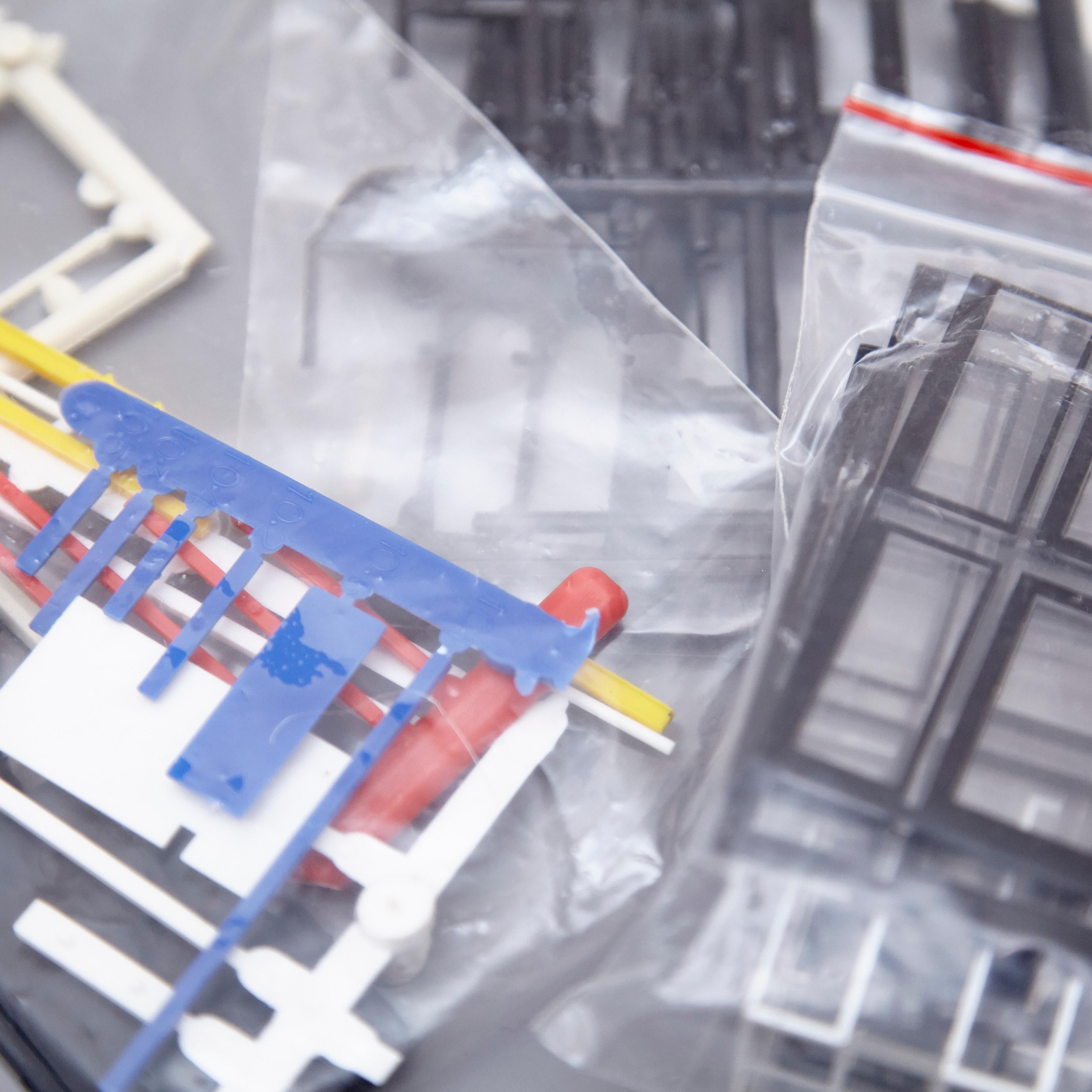 Mid-Century Modern Rietveld Schröder Model House Toy, 1987