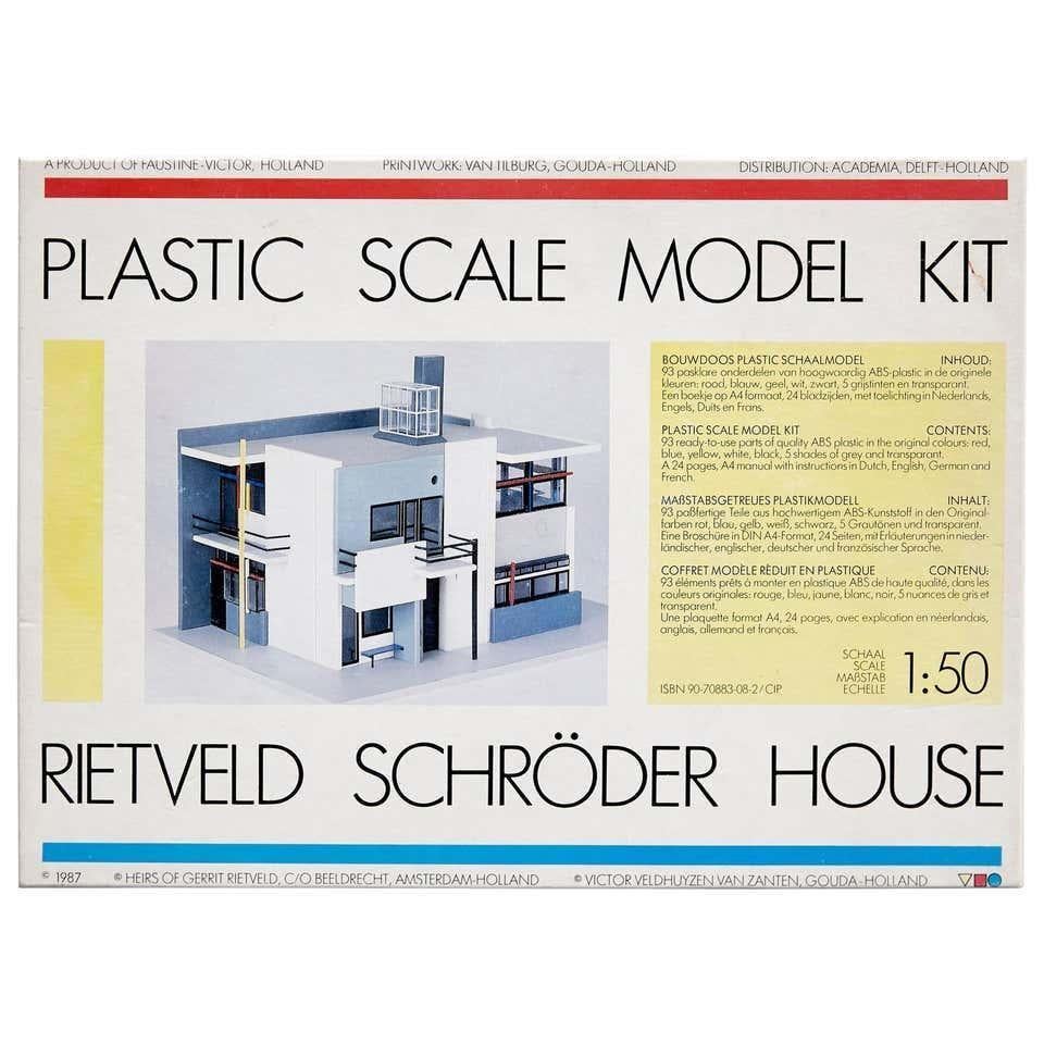 Late 20th Century Rietveld Schröder Model House Toy, 1987