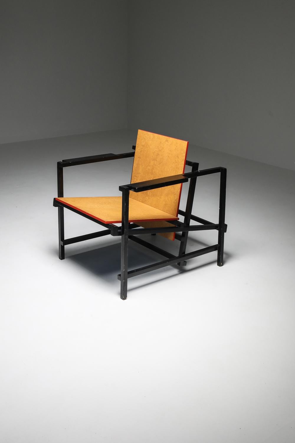 Rietveld Style Armchair 6