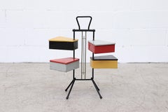 Rietveld Style Sewing Box by J.Teders for Metalux