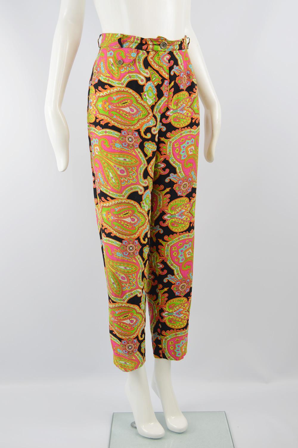 90s patterned pants