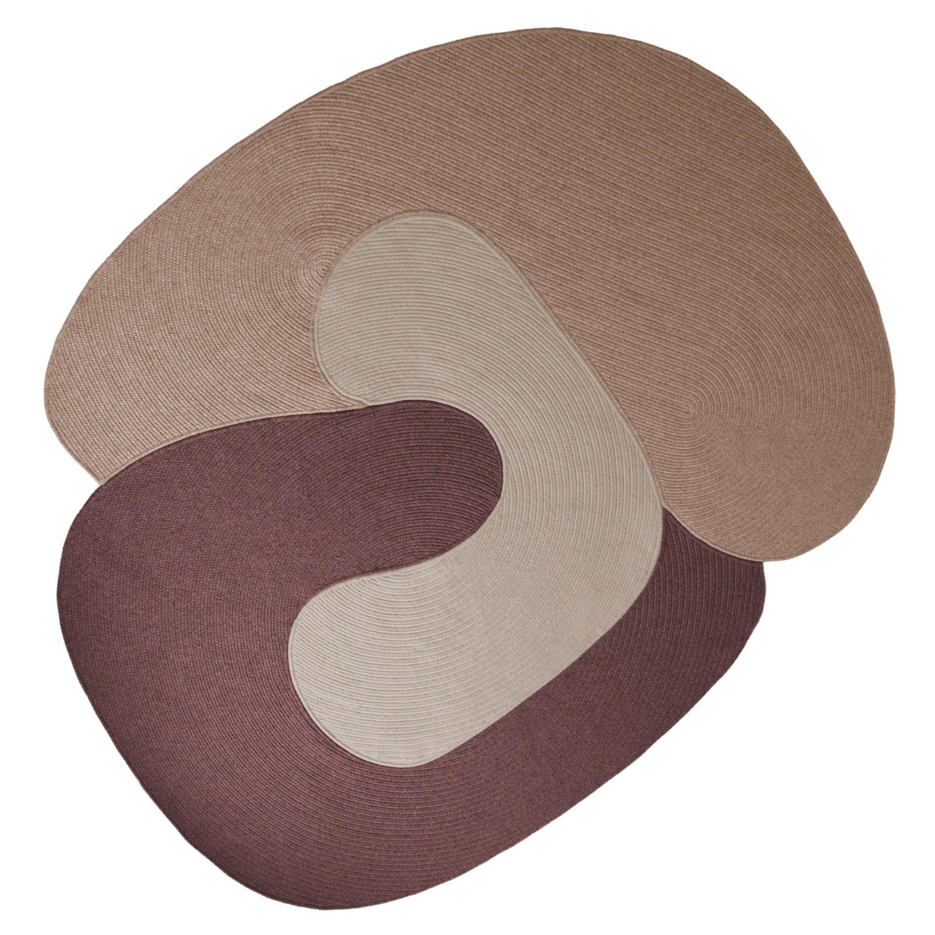 Riff-Teppich von Souda, 12x15 Fuß, geflochten, mehrfarbig 04