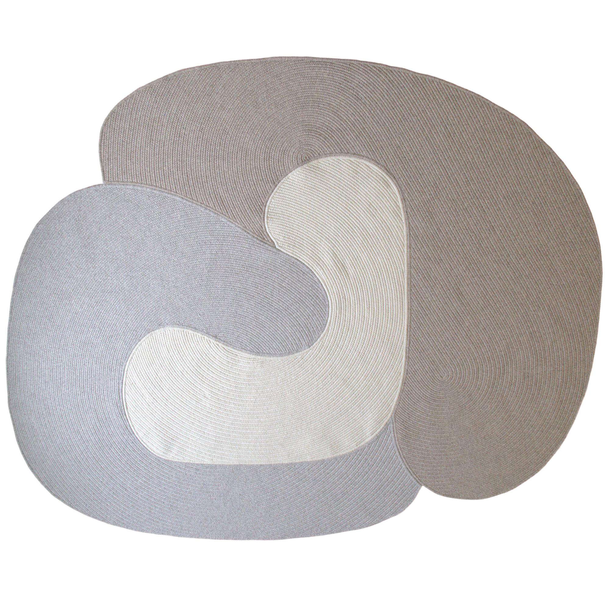 Riff-Teppich von Souda, 4x6 Fuß, geflochten, mehrfarbig 03 im Angebot 9