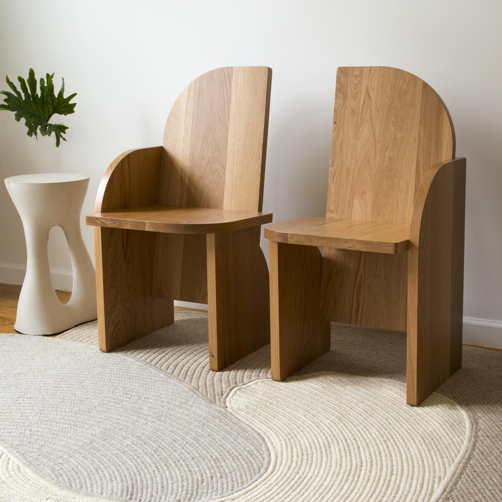 Riff-Teppich von Souda, 4x6 Fuß, Naturwolle, Dunkelgrau, Riff (Moderne) im Angebot