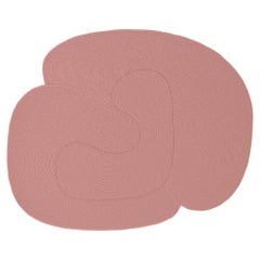 Tappeto Riff di Souda, 4x6 ft, lana naturale, rosa