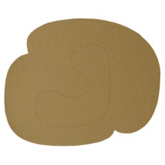 Tapis Riff de Souda, 6x8 ft, laine naturelle, doré