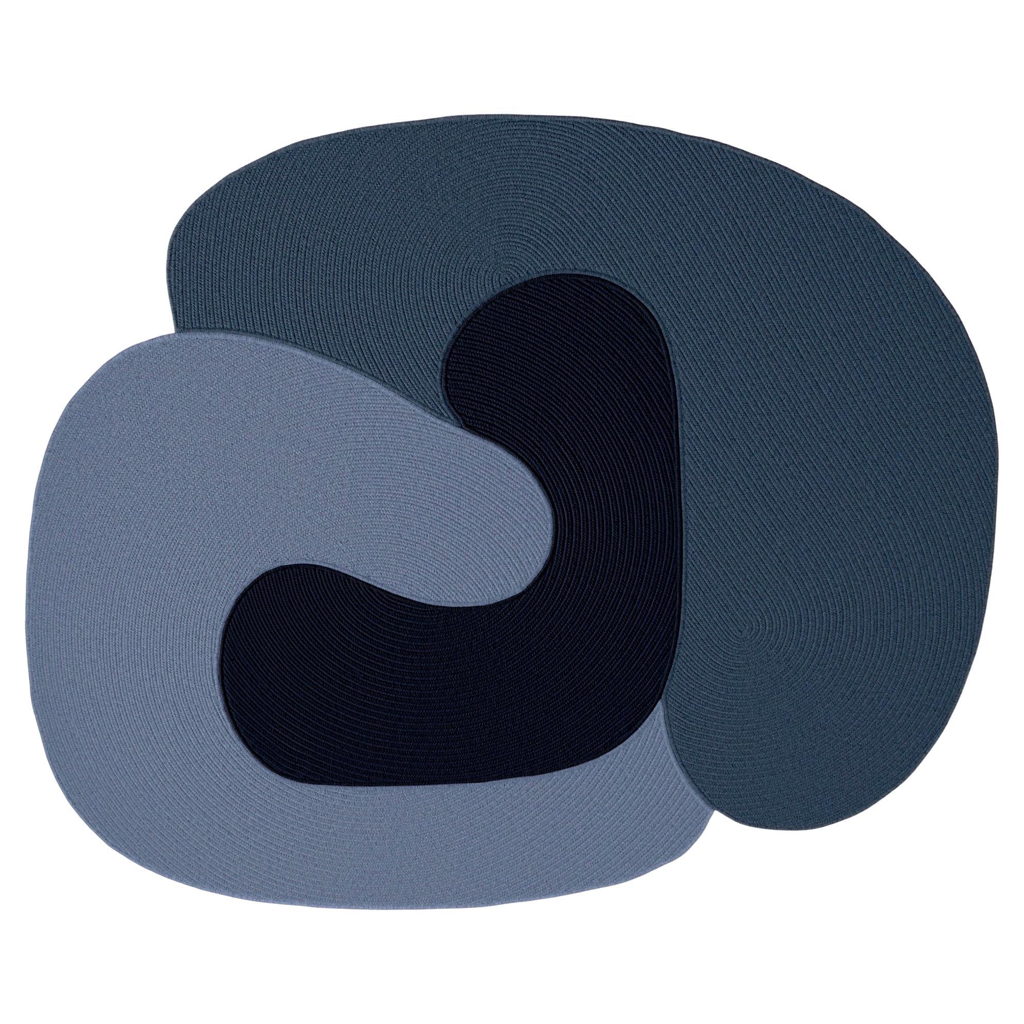 Riff Teppich von Souda, 6x8 ft, natürliche Wolle, Multicolor B