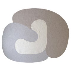 Riff Rug from Souda, 8x10 ft, Natural Wool, Multicolored 01