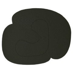 Tapis Riff de Souda, 9x12 pieds, laine naturelle, vert foncé