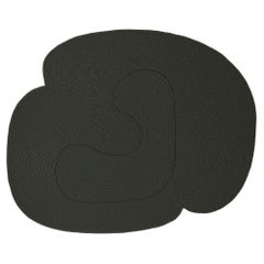 Tapis Riff de Souda, 9x12 pieds, laine naturelle, vert foncé