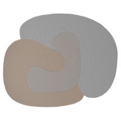 Riff Rug from Souda, 9x12 ft, Natural Wool, Multicolor A