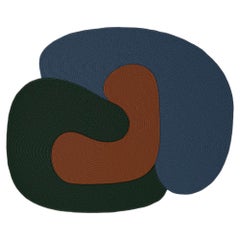 Riff Teppich von Souda, 9x12 ft, natürliche Wolle, Multicolor F