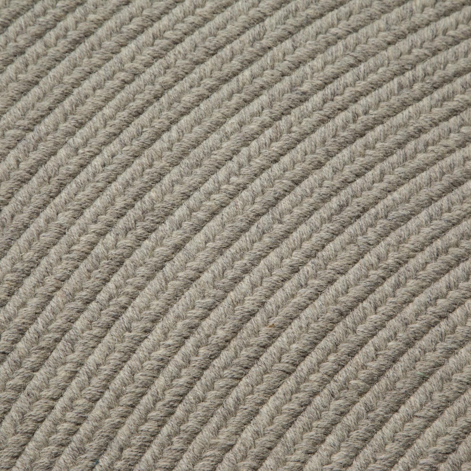 Tapis Riff de Souda, personnalisable, 6 x 8 pieds, laine naturelle, beige en vente 2